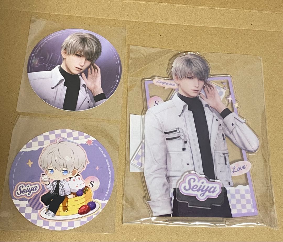 恋と深空 スイパラ アクリルスタンド コースター セイヤセット - メルカリ
