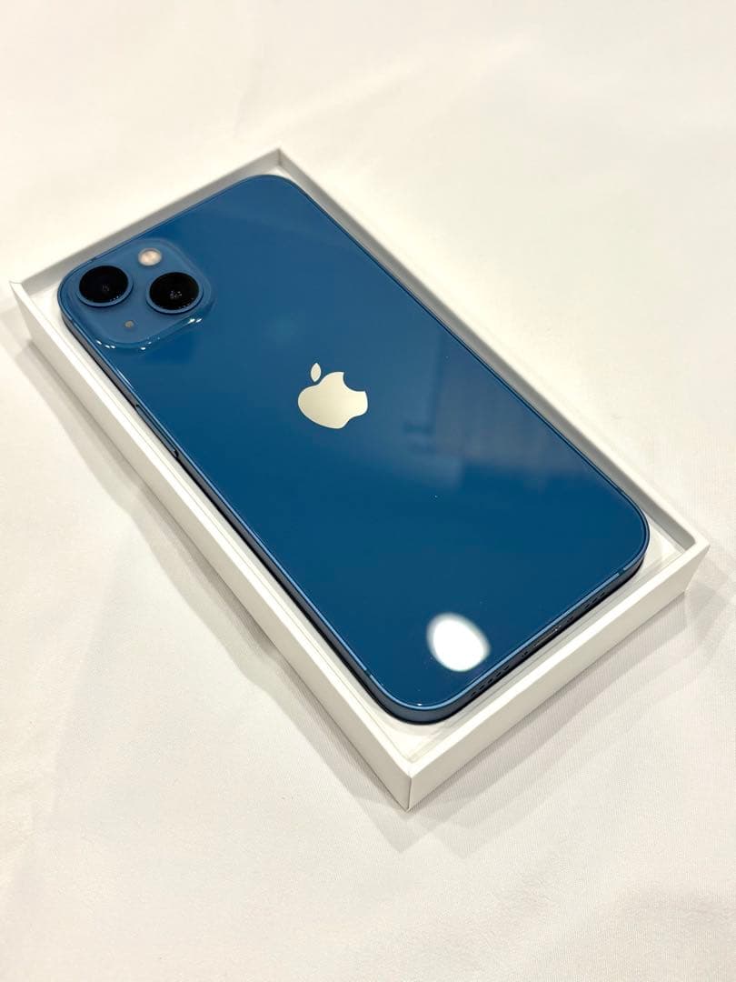 iPhone 13 512GB SIMフリー 箱あり PITAKAケースおまけ付 - メルカリ