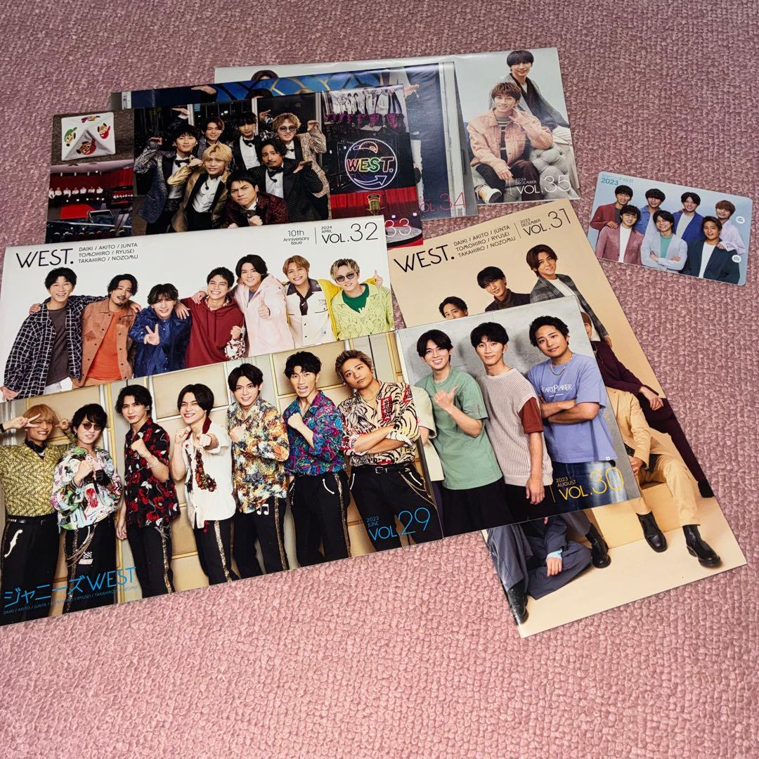 WEST 会報 vol.29〜35 セット - メルカリ
