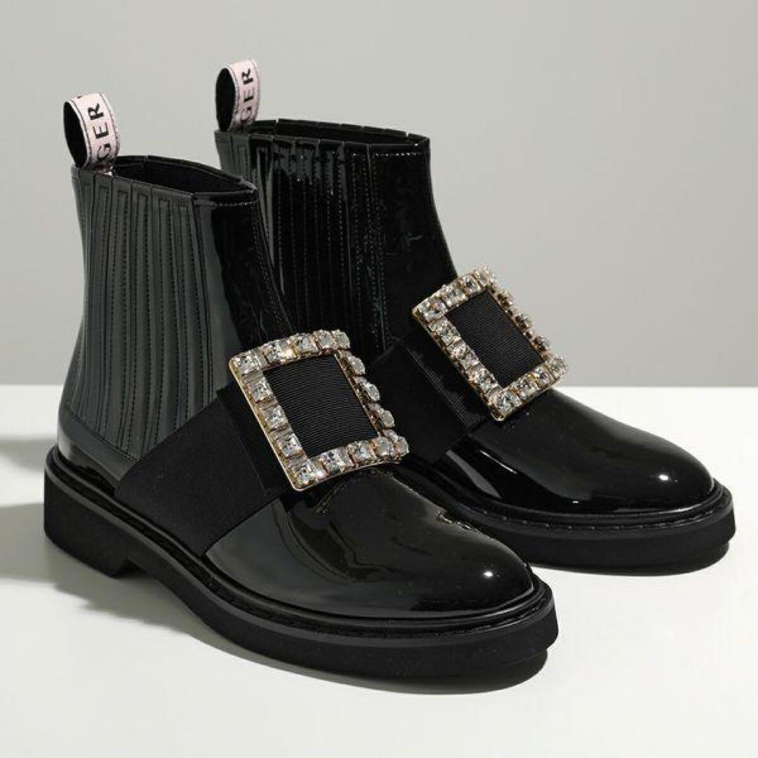 ロジェヴィヴィエ ヴィヴレンジャー パテントストラスバックル