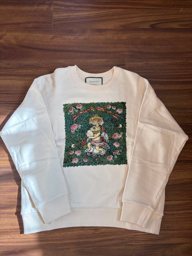 GUCCI 日本限定 樋口裕子ヒグチユウココラボ　スウェット　XS 日本限定 ヒグチユウコ コットンジャージー スウェットシャツ