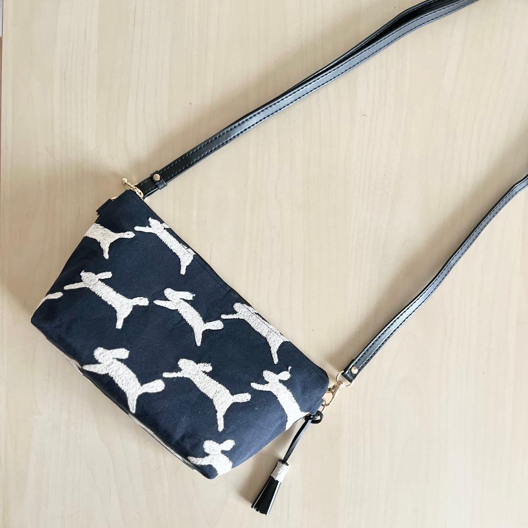 ミナペルホネン runrunrunショルダーバッグMB510-191 春色ミナペルホネントート【runrunrun/nevy】ランランランネイビー