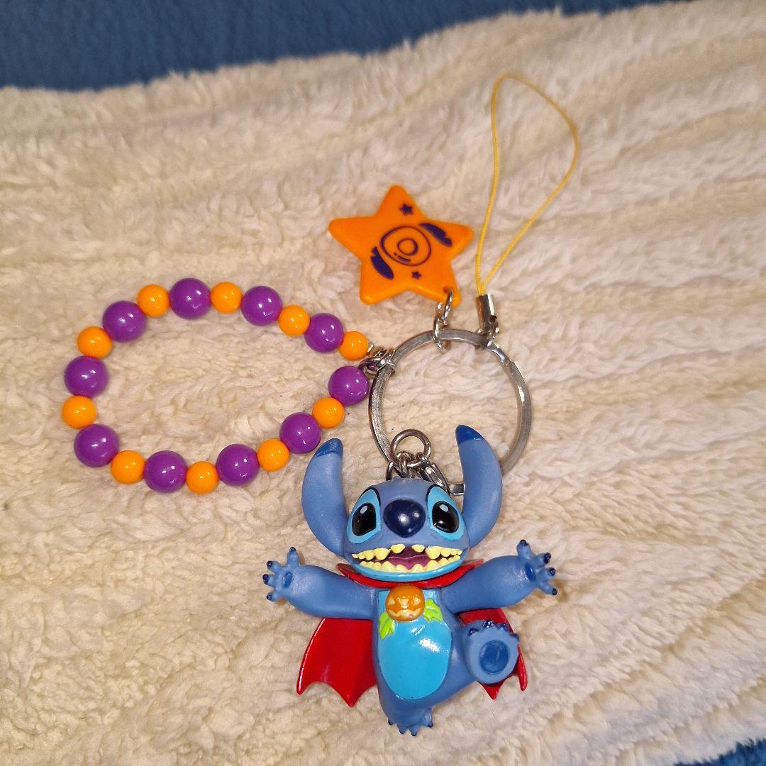 スティッチ 3way ハロウィン ストラップ 2010 キーホルダー 平成レトロ