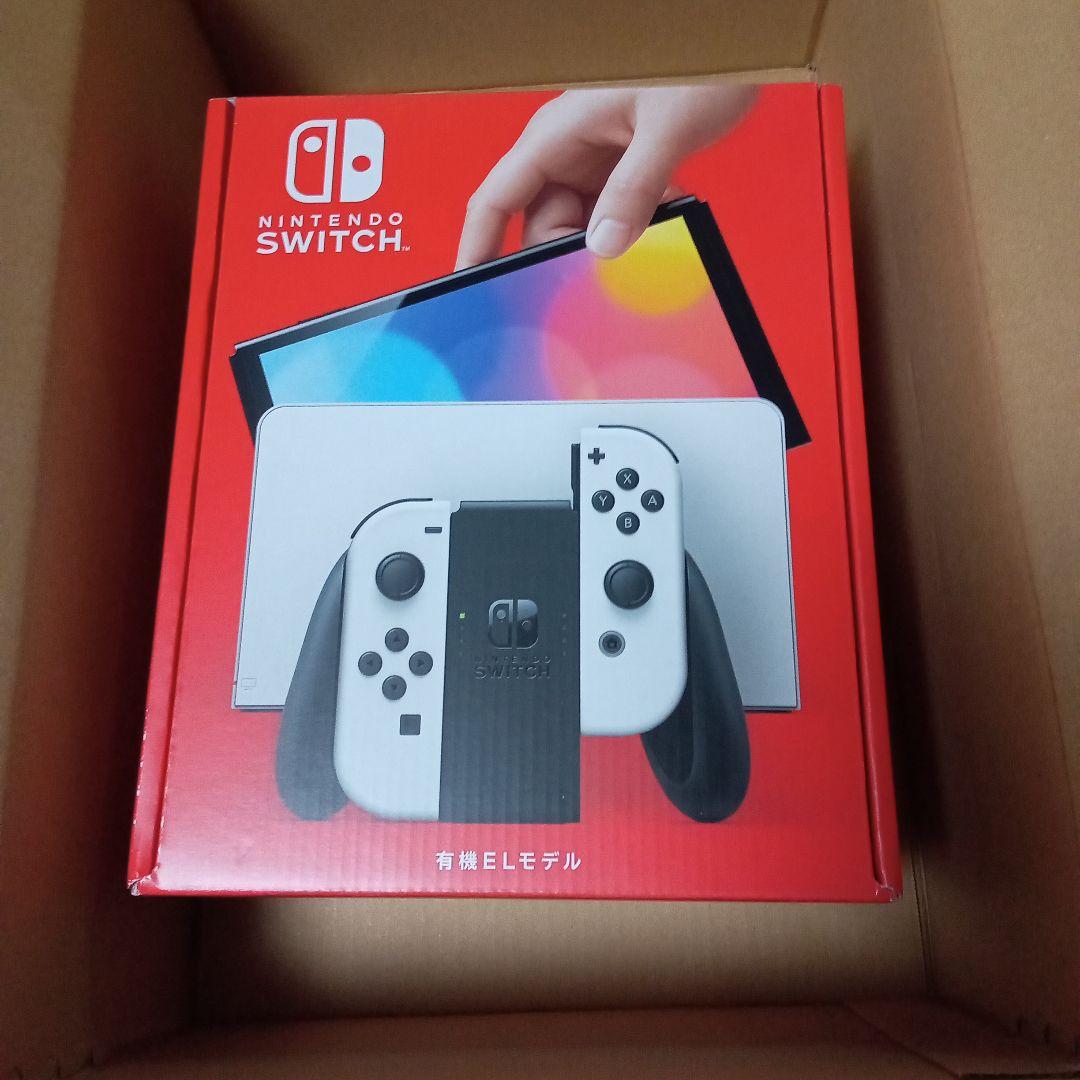 Nintendo Switch　有機El 未使用品 Nintendo Switch 「訳あり品-外装箱傷あり」新品 有機ELモデル