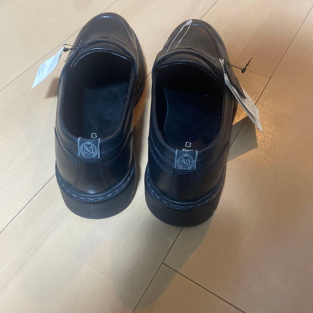 Marks＆Spencer レザーペニーローファー デッドストック未使用タグ付き