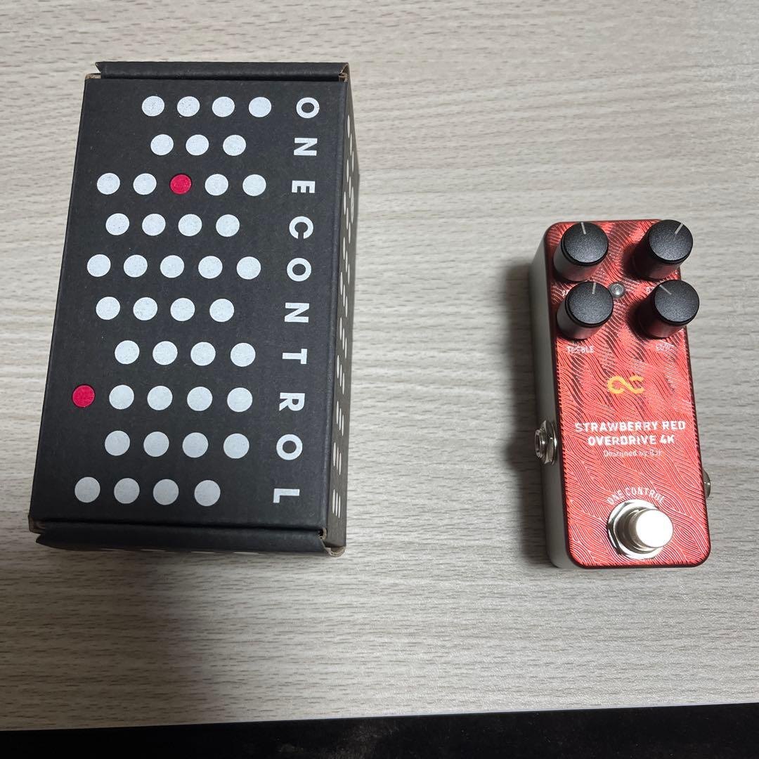 ギター ONE COTROL / STRAWBERRY RED OVERDRIVE One Control - STRAWBERRY RED OVERDRIVE 4K – LEP INTERNATIONAL