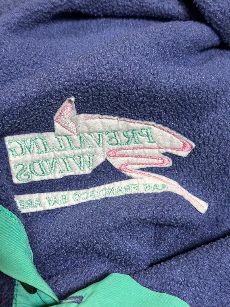 企業ロゴ入り 90's パタゴニア シンチラプルオーバー 色ラベンダー サイズL