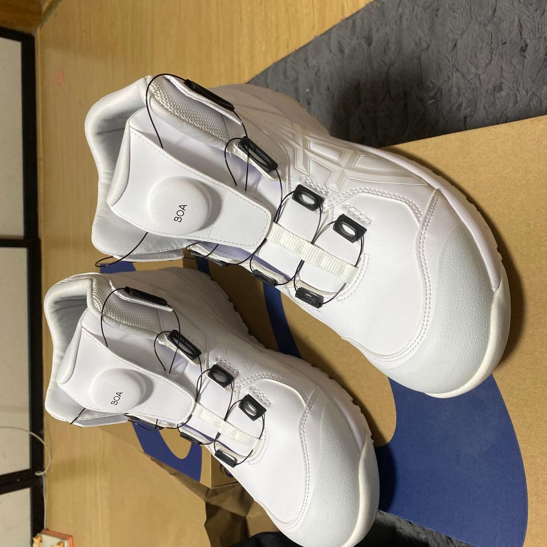 90A ホワイト安全靴 27.0cm 箱付き