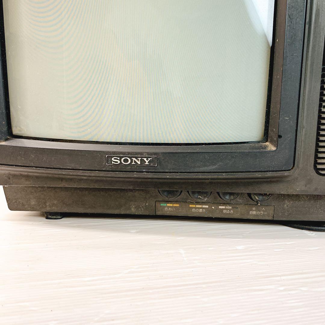 t*2様 【レトロ】SONY ソニー トリニトロン ブラウン管テレビ KV-13