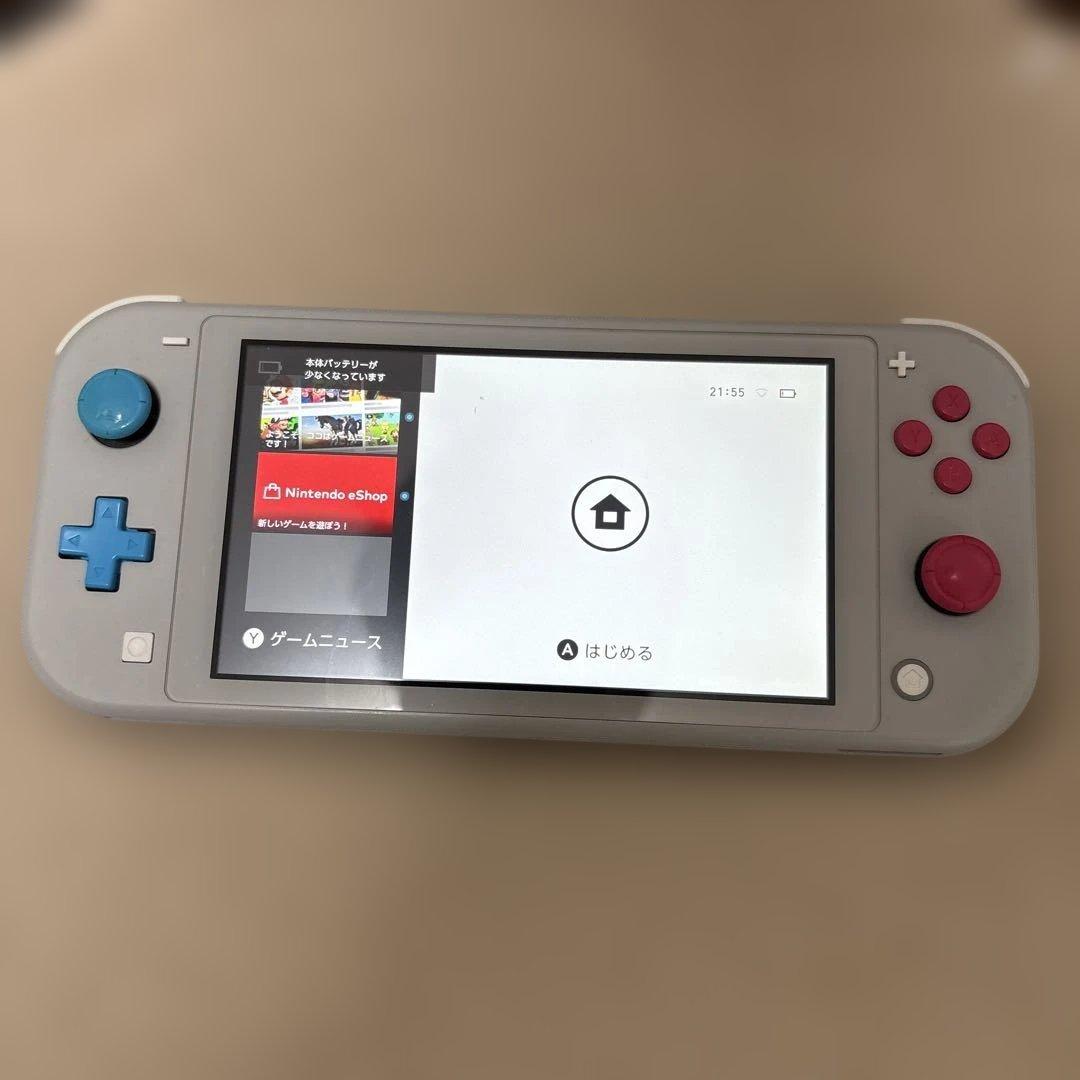 Nintendo Switch Lite グレー/青/赤　ポケモンカラー本体 Nintendo Switch Lite ザシアン・ザマゼンタ ニンテンドースイッチ