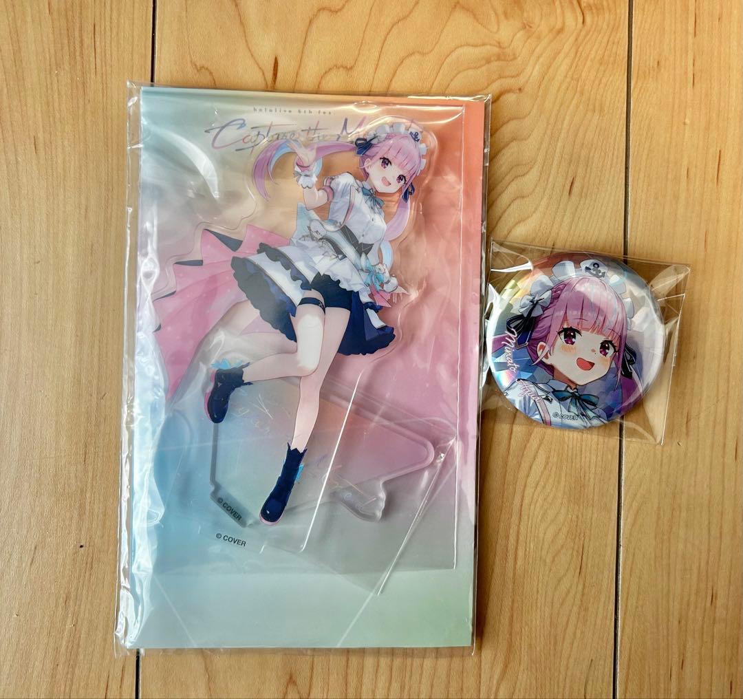 ホロライブ 5th fes 湊あくあ 缶バッジ アクリルスタンド - メルカリ
