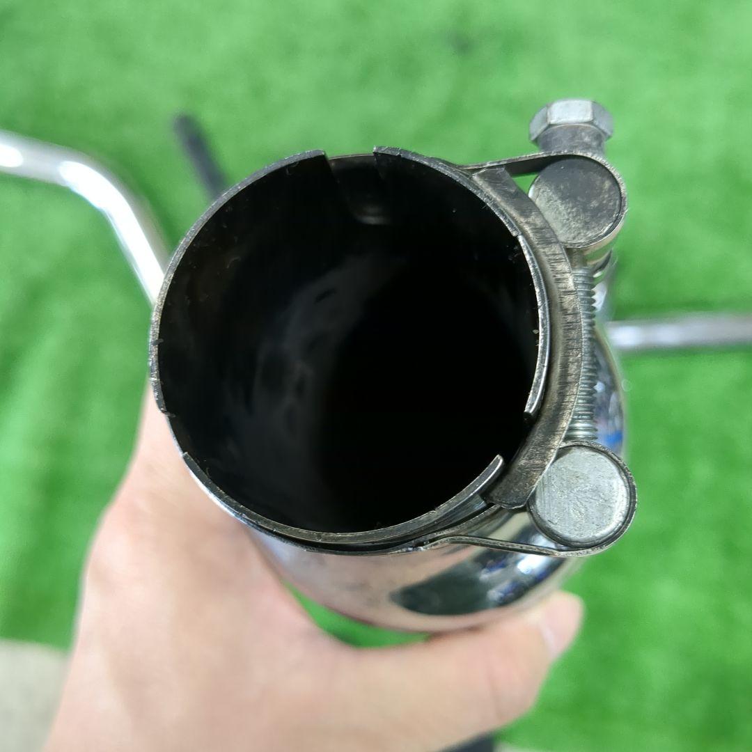 シャドウ400 マフラー フィッシュテール 右出し 管理M10