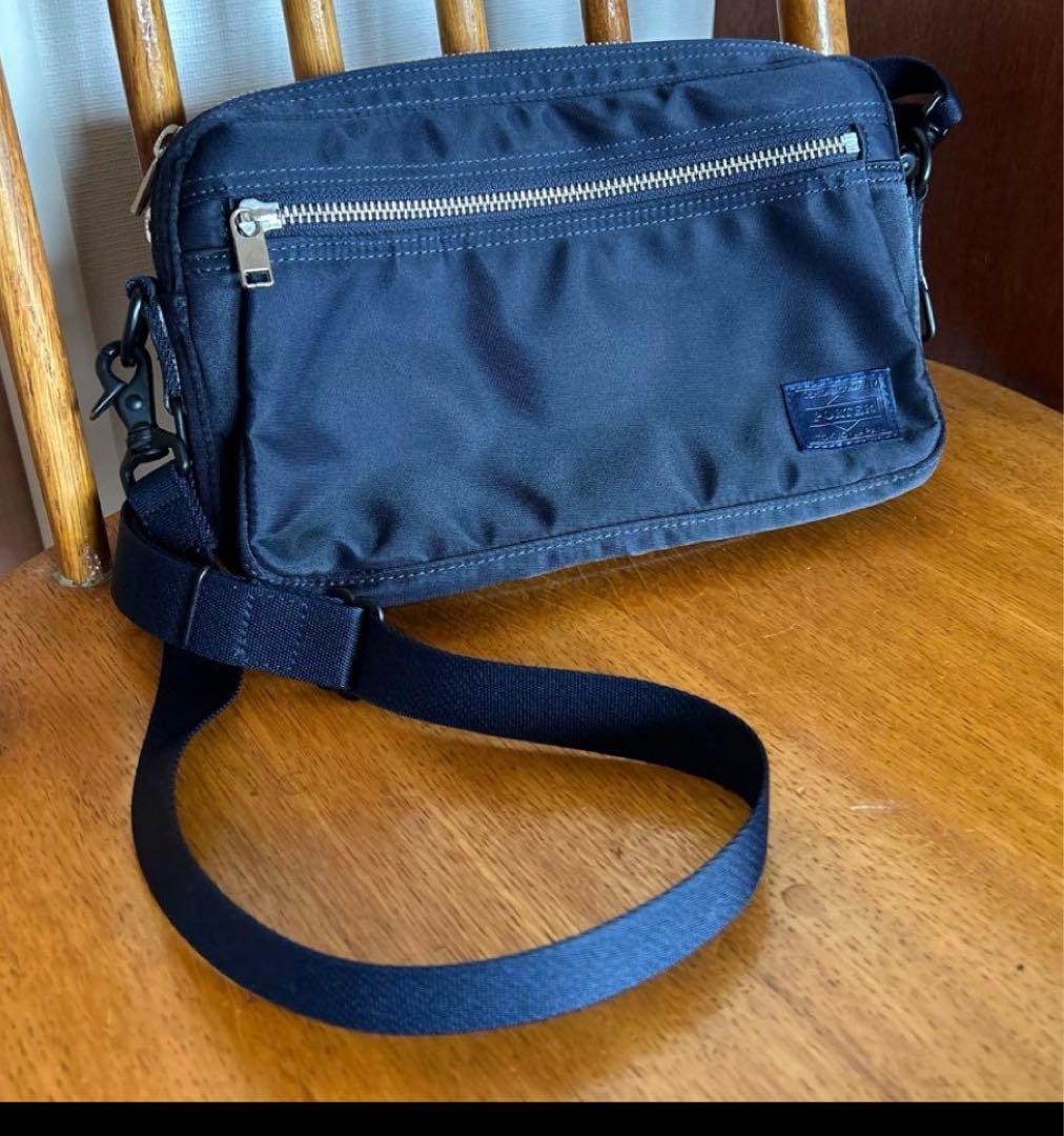 ポーター PORTER LIFT リフト ショルダーバッグ ／ネイビー - メルカリ