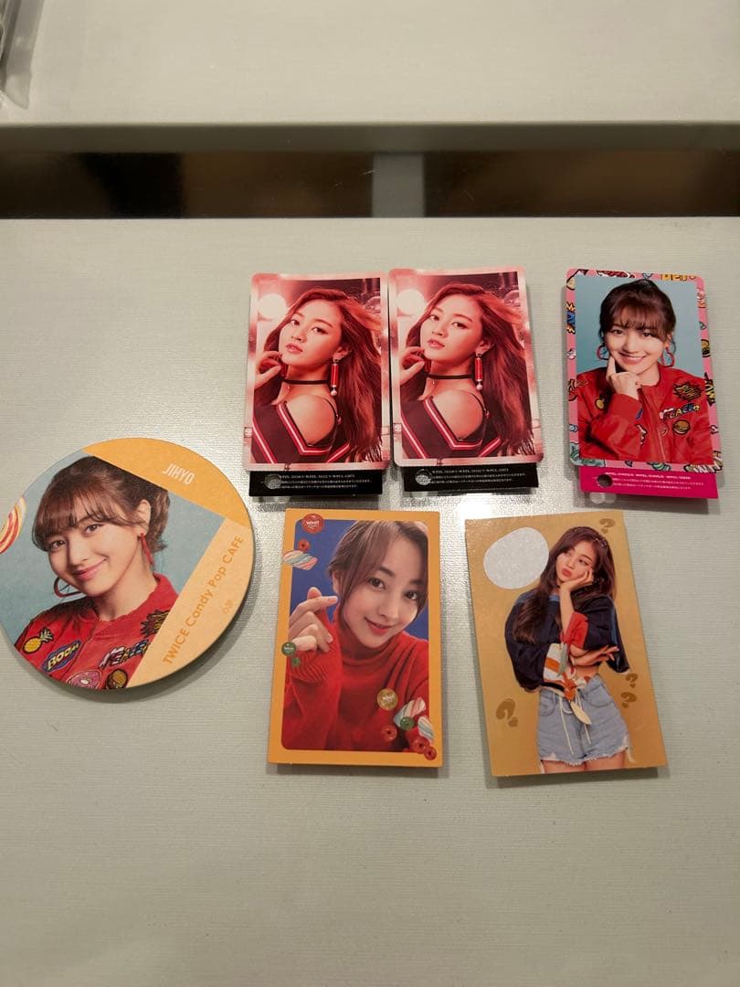 TWICE ジヒョ ハイタッチ券 コースター - メルカリ