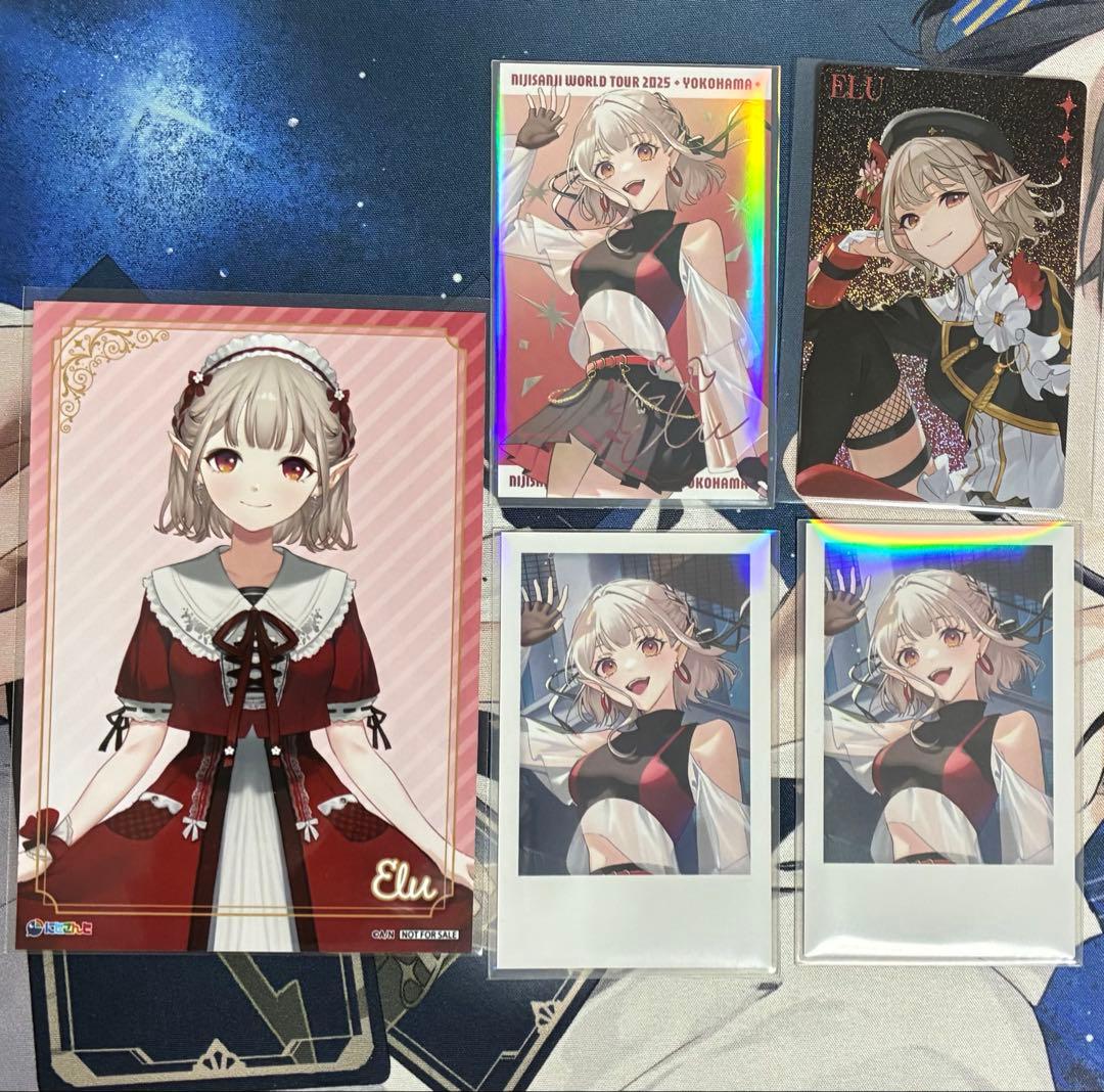 にじさんじ える OVERTURE ホログラムカード チェキ SITR - メルカリ