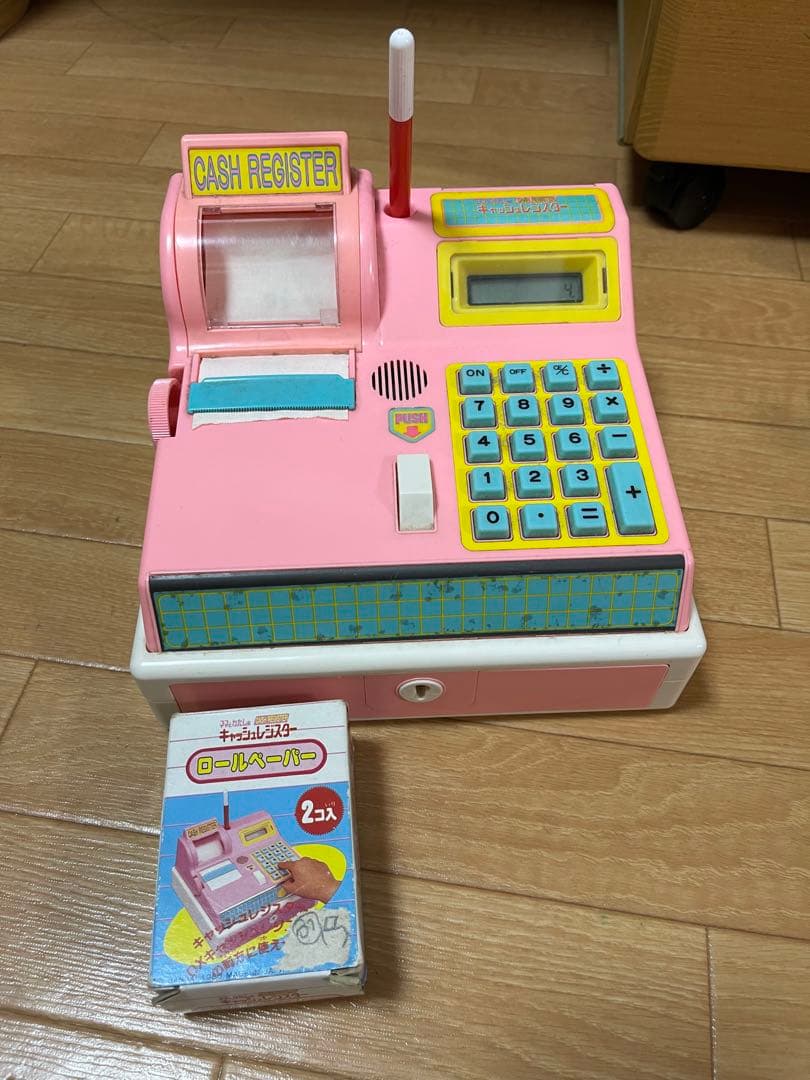 ☆当時物☆バンダイ ママとわたしのキャッシュレジスター - メルカリ