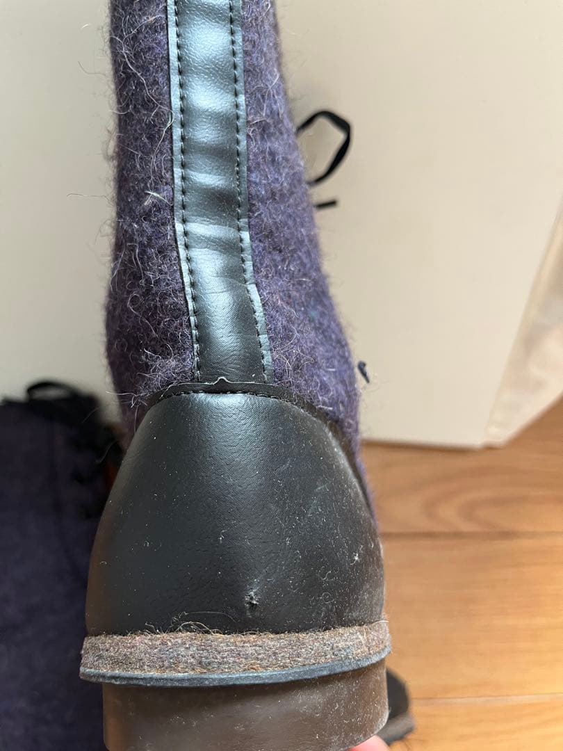 40〜50's U.S.AIR FORCE ウールフェルトアビエイターブーツ