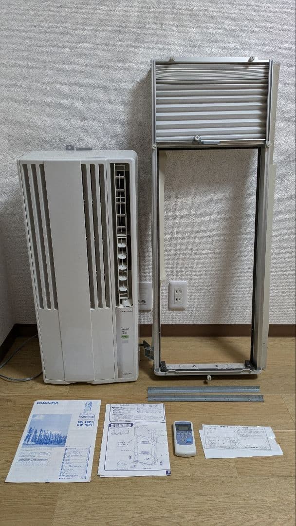 CW-1611 コロナ WINDOW（窓） エアコン 1.6Kw 2011年製CORONA