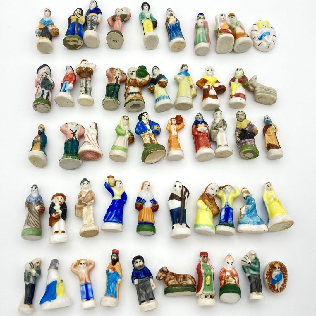50個セット フェーブ フェーヴ フランス フレンチ 雑貨 陶器人形 5013
