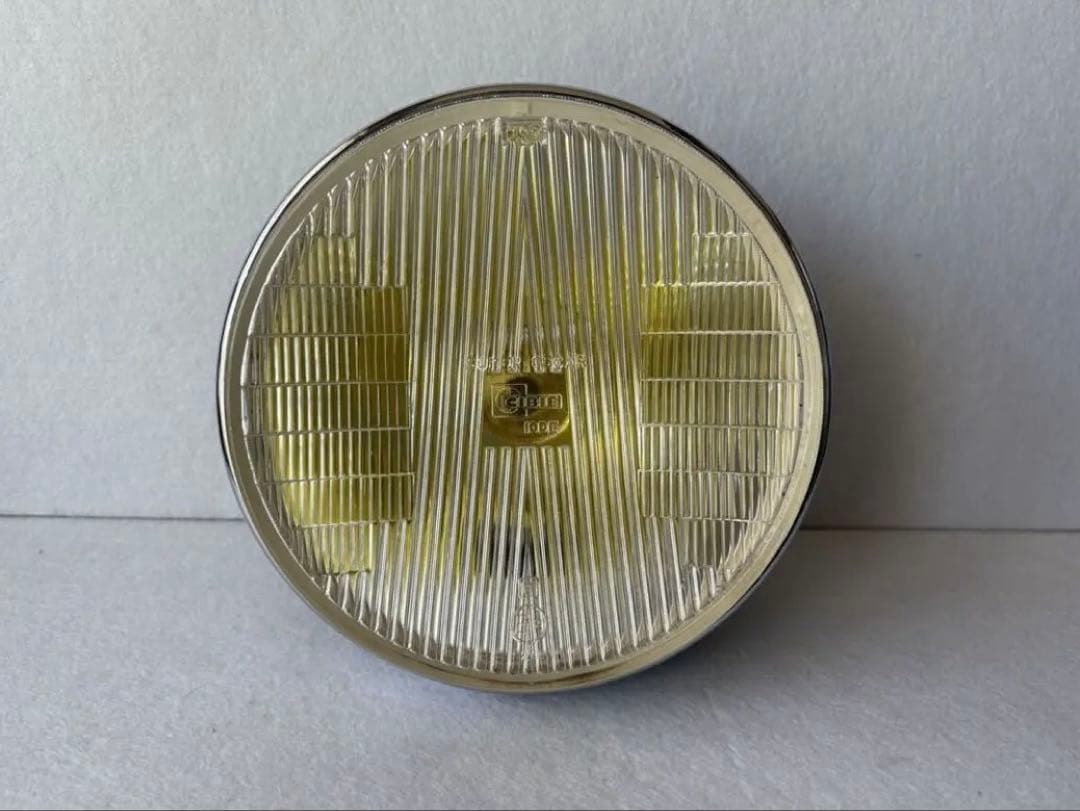 美品 凹みシビエ CIBIE 180mm当時物 スーパーオスカー リム付き 当時物 シビエ スーパーオスカー 凹み フォグ ランプ ライト 180㎜ 2個