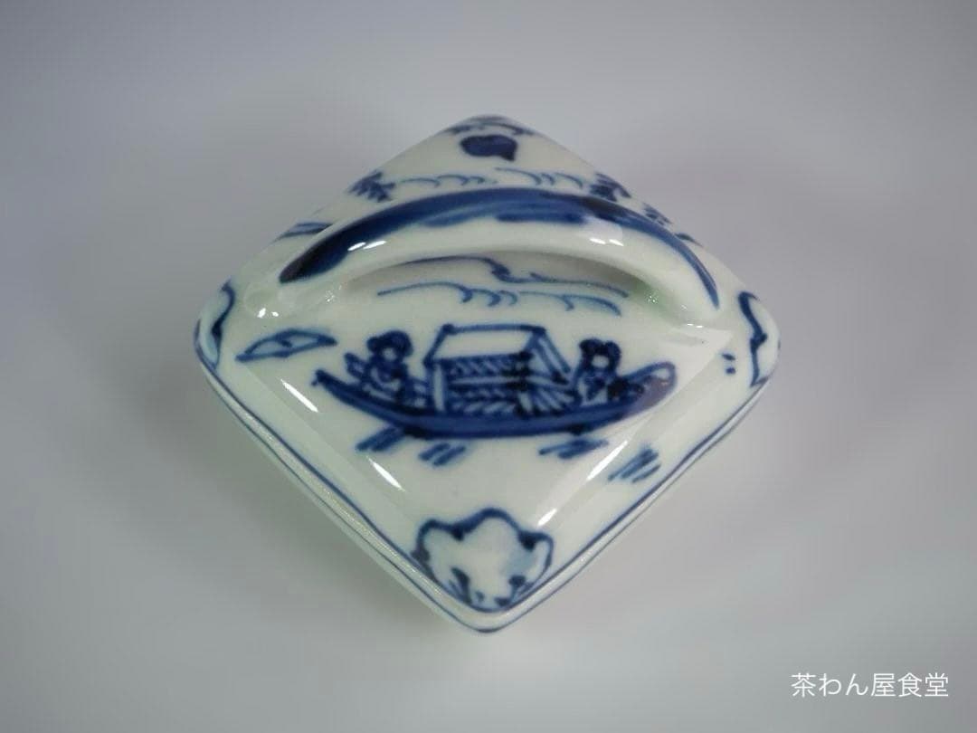 真葛焼4代 宮永香斎造『染付隅田川香合』（共箱） - メルカリ