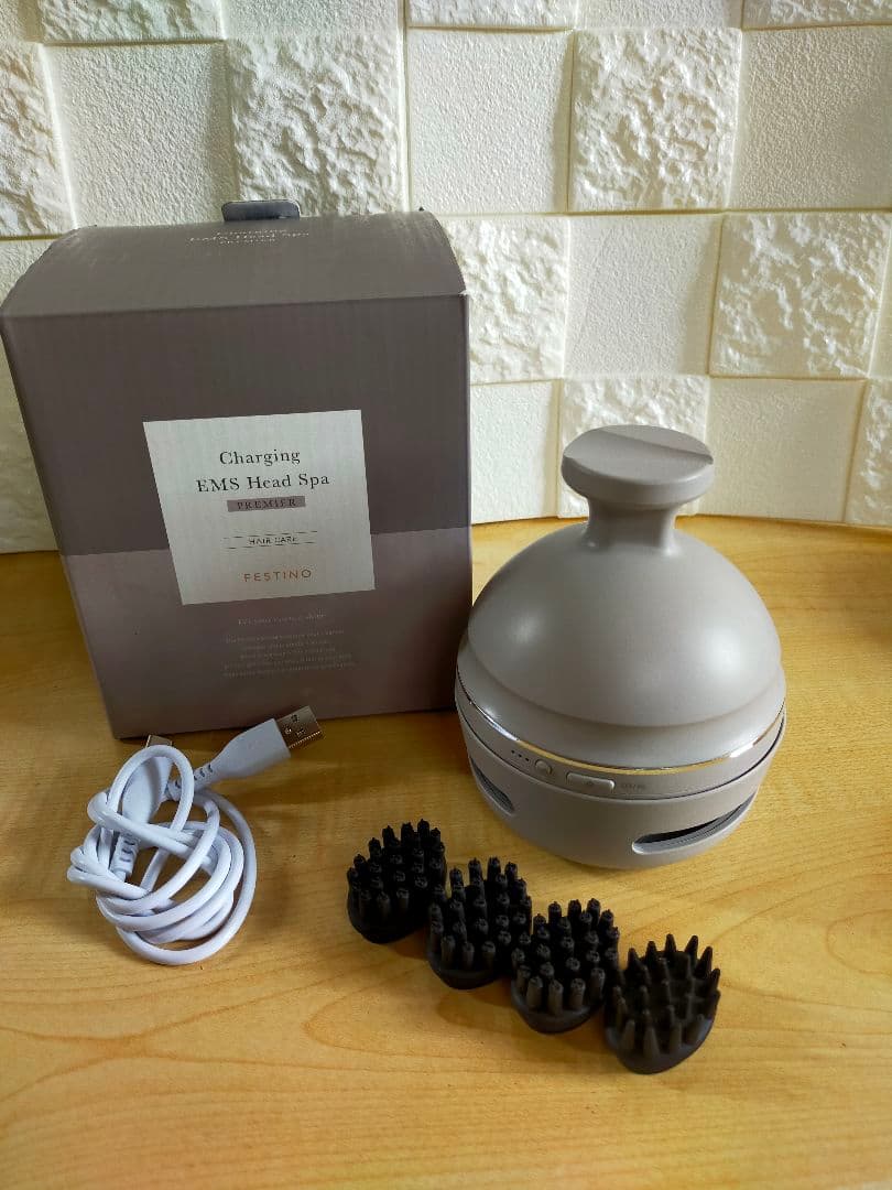 フェスティノ　FESTINO EMSヘッドスパ 充電式 EMSヘッドスパ プレミア | FESTINO フェスティノ 公式ブランド