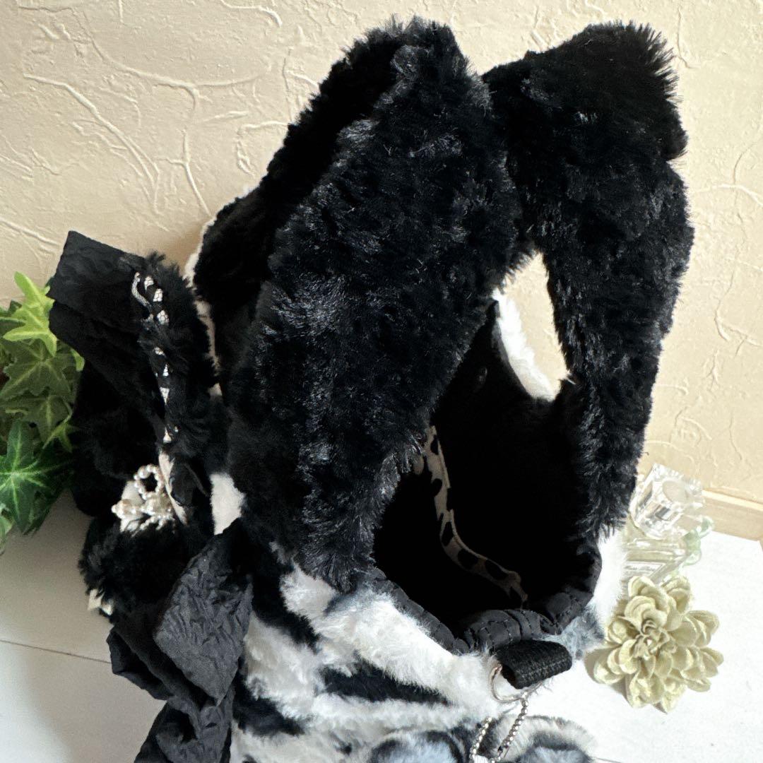 あ*き様 コヤンイサムチョン♡ミルクちゃんのモノトーンカラー！ファー