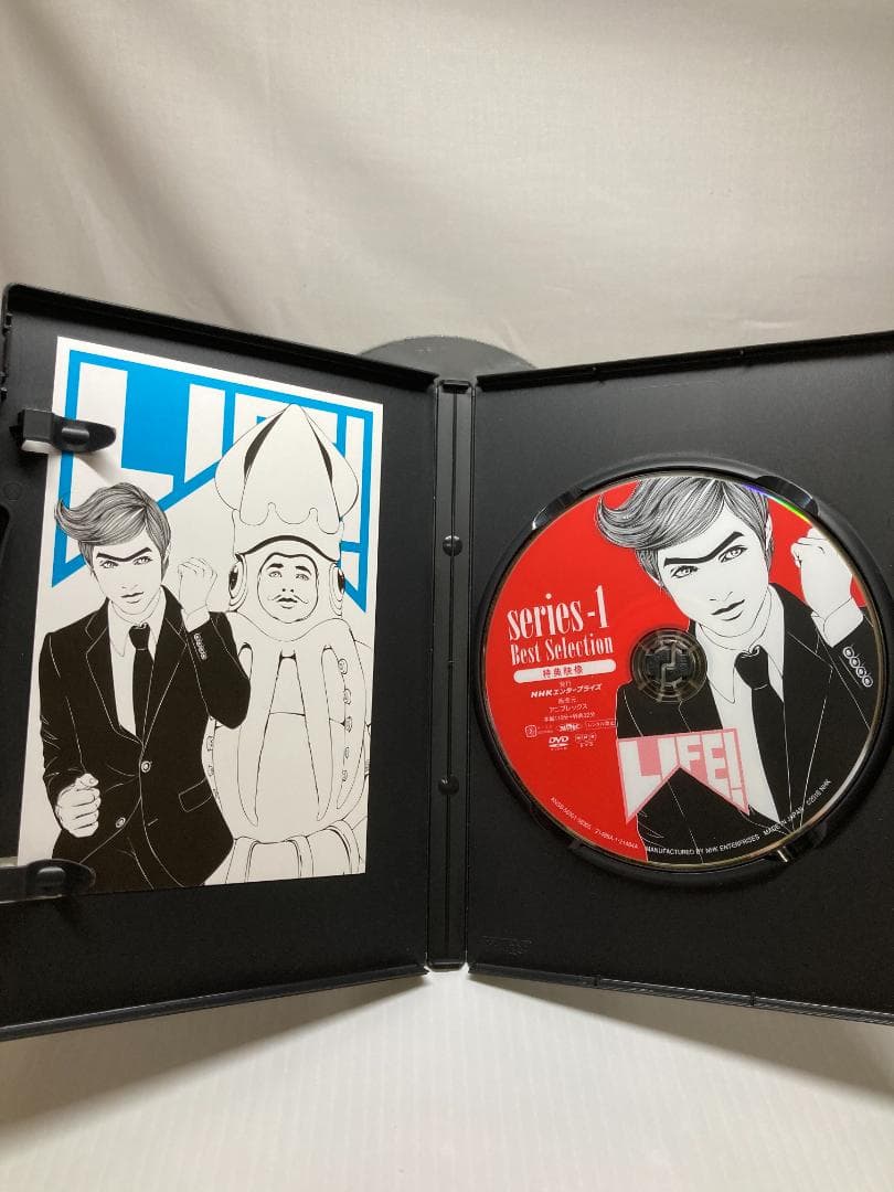 LIFE！～人生に捧げるコント DVD‐BOX4枚組 中古 ポストカード4種