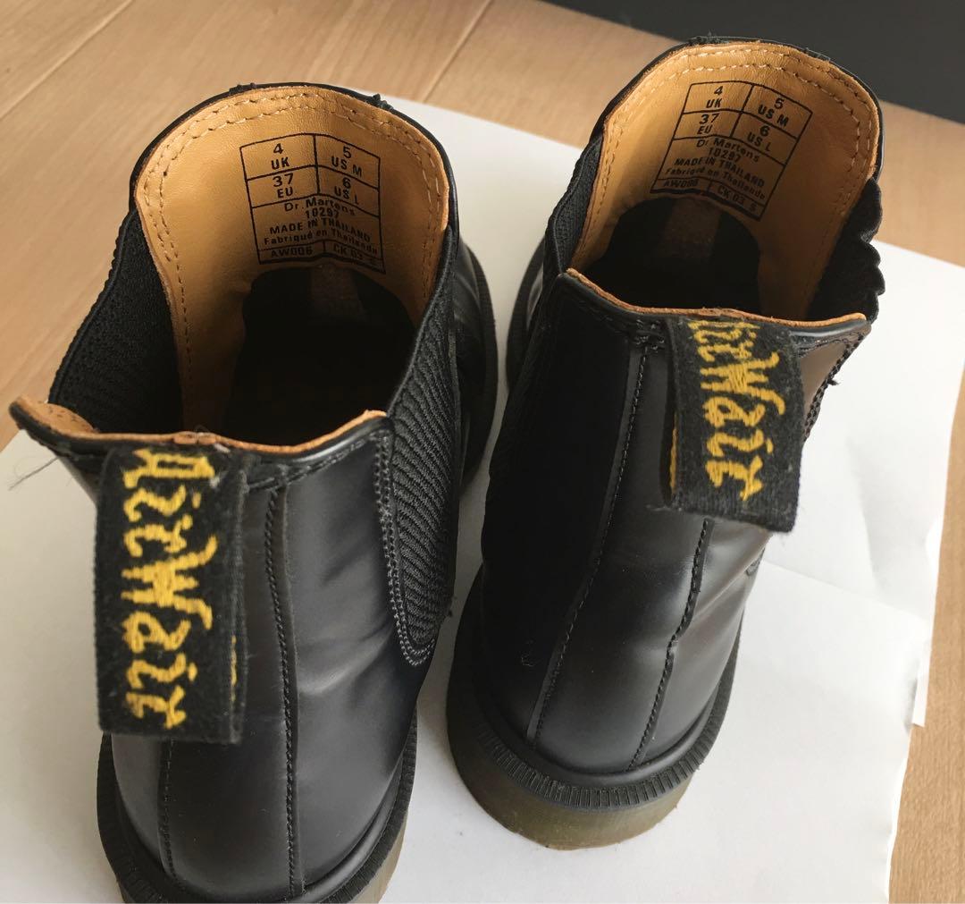 中古・美品】ドクターマーチン チェルシー ブーツ 黒 23cm（UK4