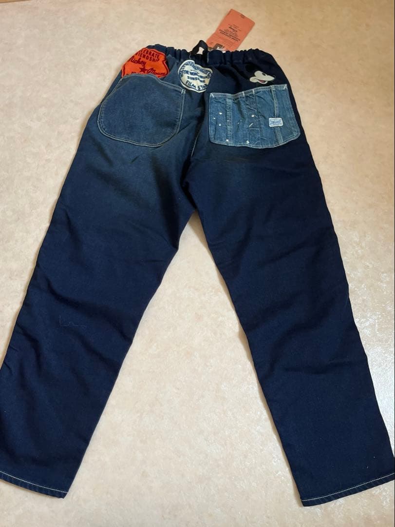 デニム＆ダンガリー 新品タグ付 ミッキー デニムパンツ 02