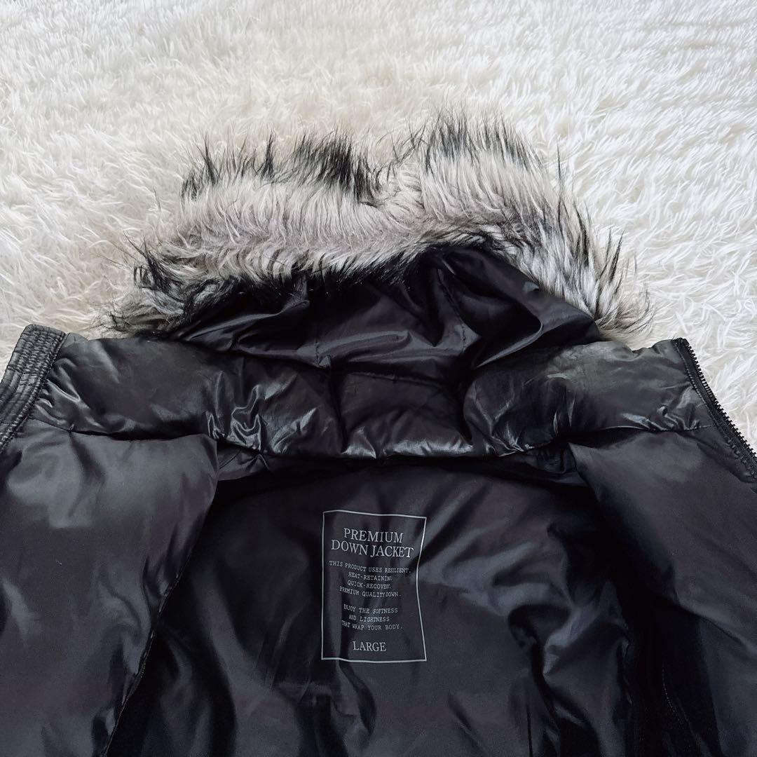 UNIQLO】オールドユニクロ 4way プレミアムダウンジャケット 黒 L