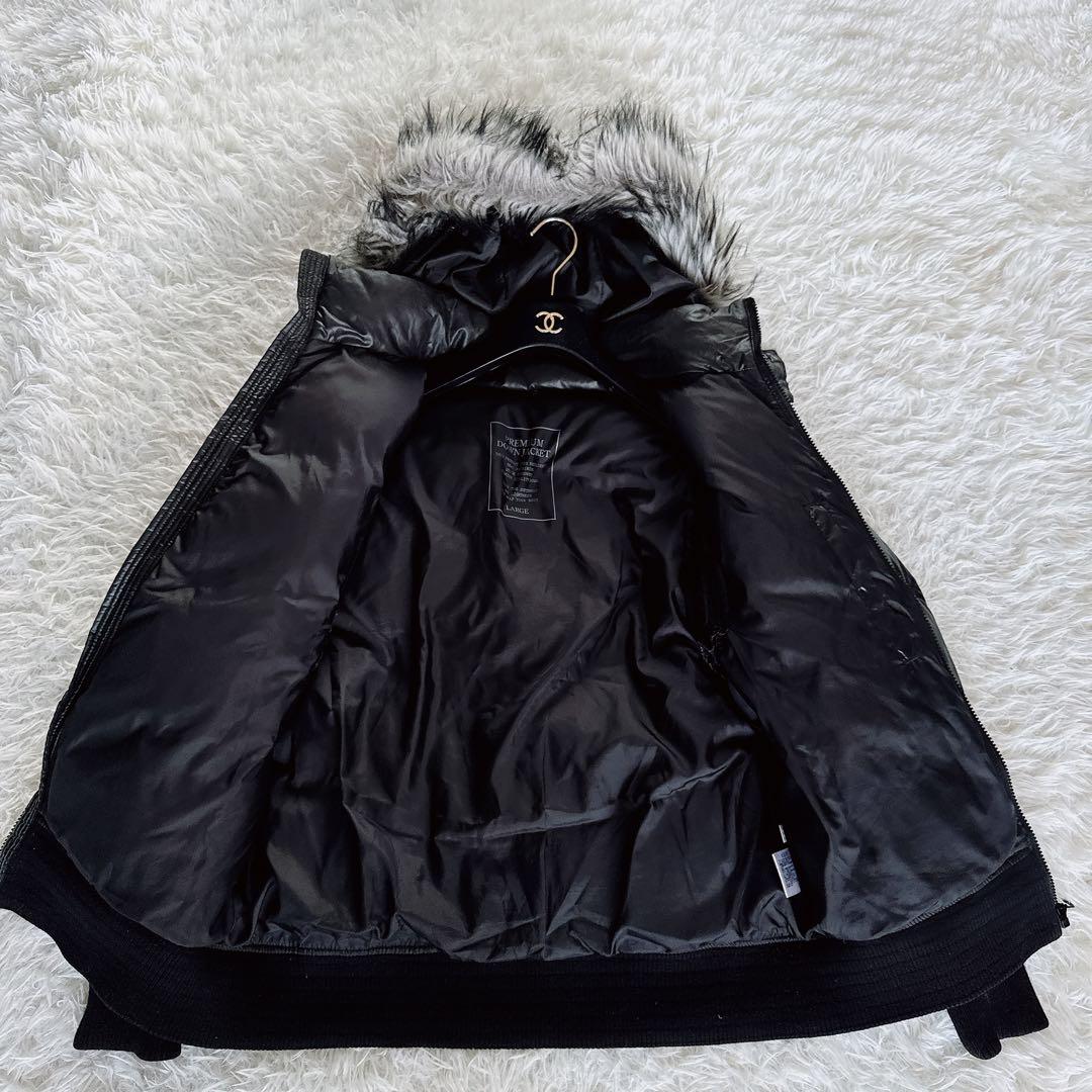 UNIQLO】オールドユニクロ 4way プレミアムダウンジャケット 黒 L