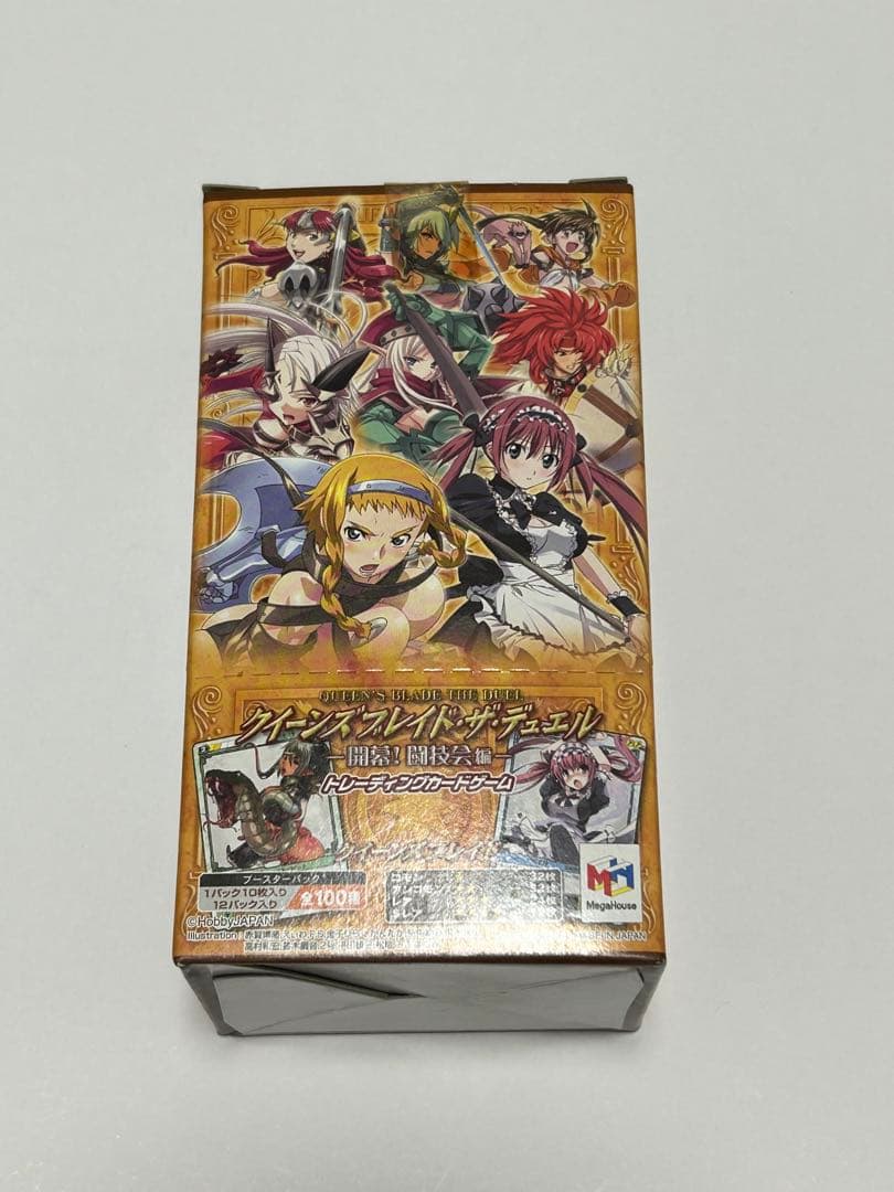 クイーンズブレイド ザ・デュエル 未開封ボックス 開幕！闘技会編