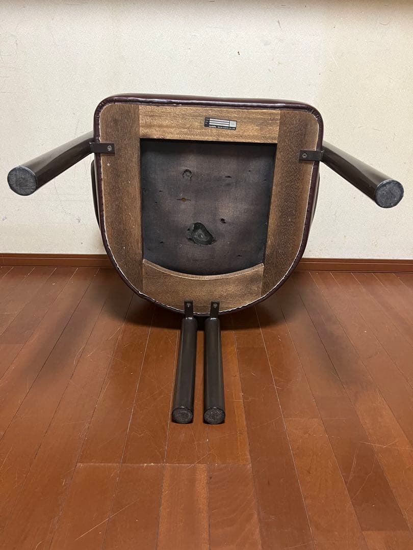 すし様専用 MOBILIA】 モビリア 革シングルソファ 日本創業②