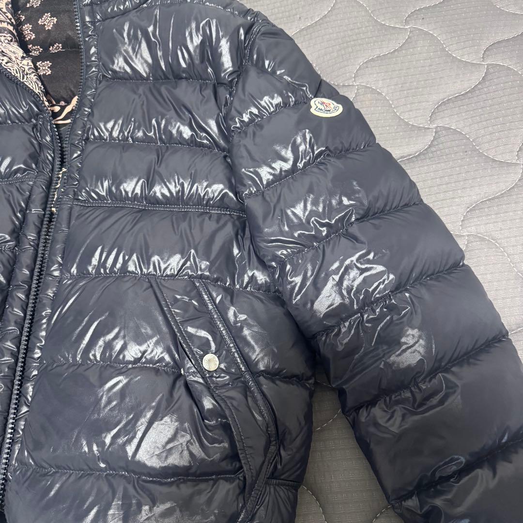 美品 モンクレール ペイズリー リバーシブル 2 ゴールデンサイズ