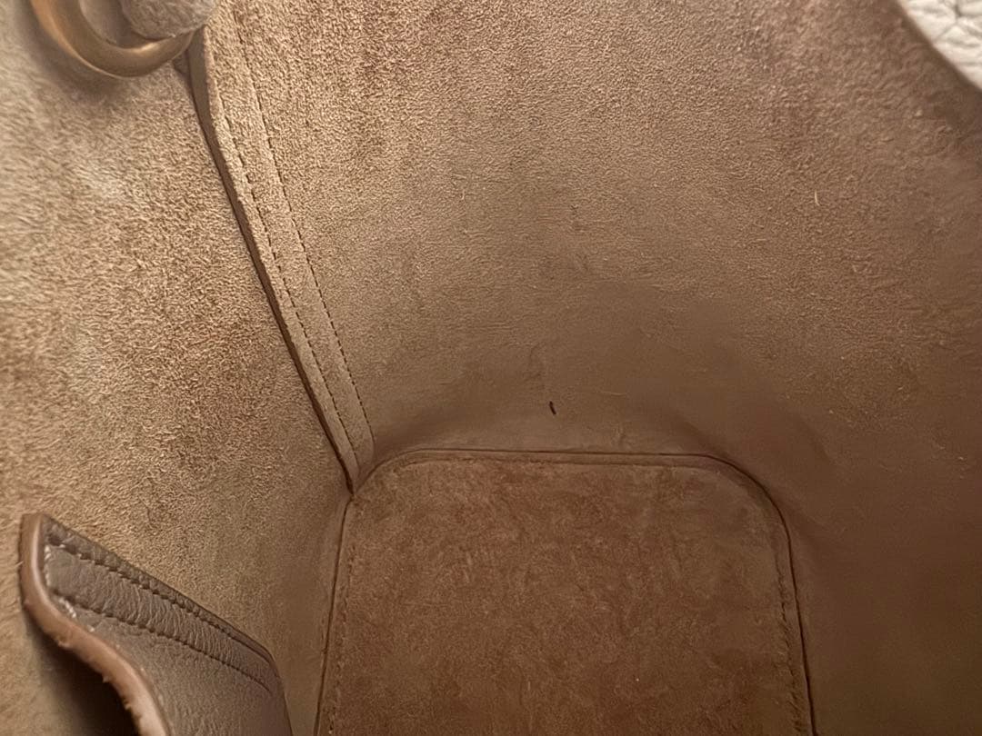 美品！LOEWE ロエベ べプルミニサンド バケツショルダーバッグ - メルカリ