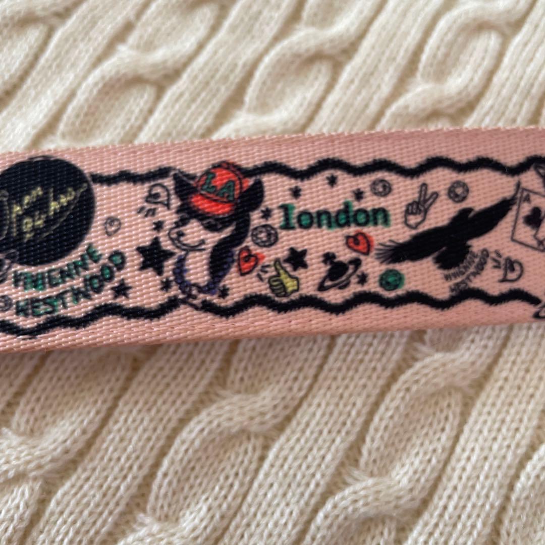 vivienne westwood CHAOS バンビ ロゴ バックル ベルト CHAOS バンビ