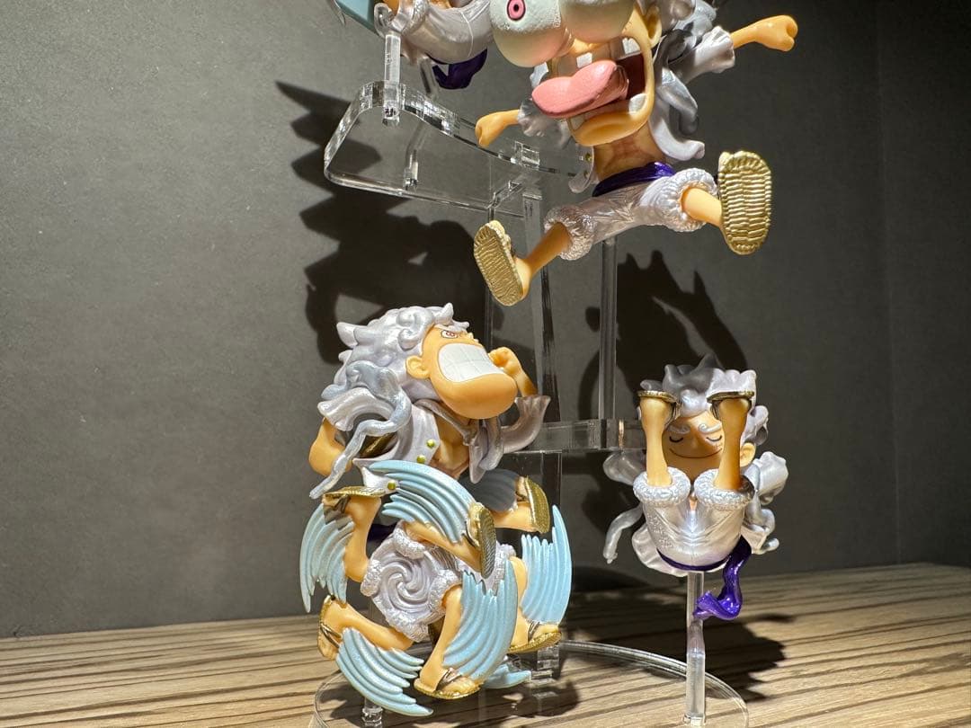 アクリル台座のみ ワンピース ワーコレ ニカ ルフィ ギア5 フィギュア