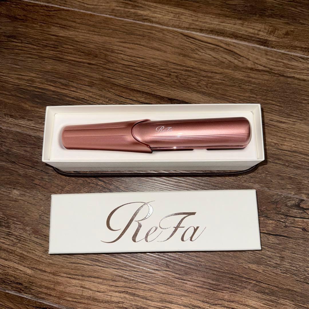 ReFa ローズゴールド ヘアアイロン リファビューテック ドライヤープロ、同フィンガーアイロンに選べる