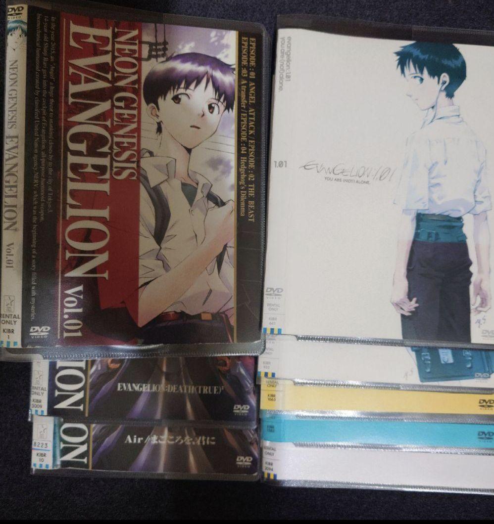 フルセット 新世紀エヴァンゲリオン DVD 全8巻 + 劇場版 - メルカリ