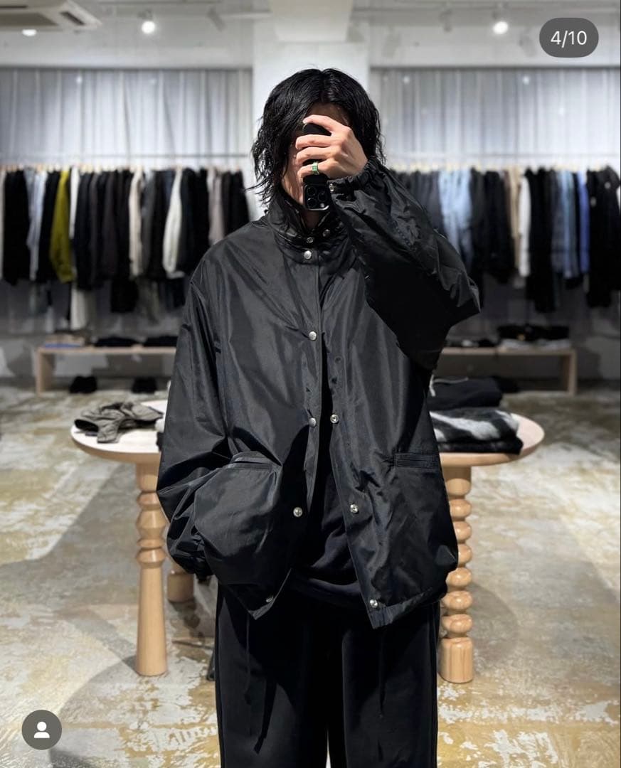 人気KAPTAIN SUNSHINESilk Poly Coach Jacket - メルカリ