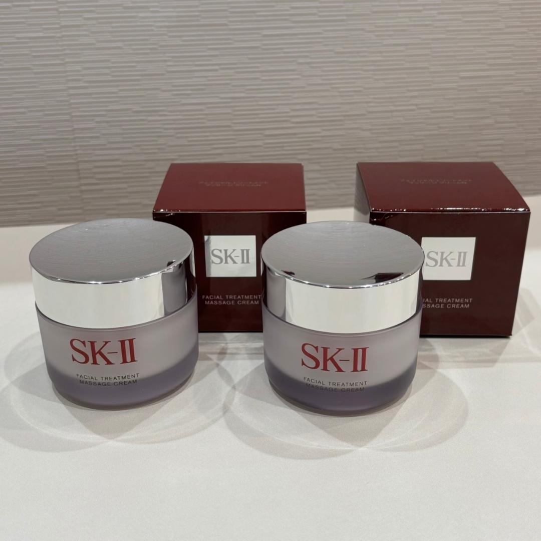 SK-Ⅱ　フェイシャルトリートメント　マッサージ　クリーム2点 試してみた】SK-II フェイシャル トリートメント マッサージ クリーム