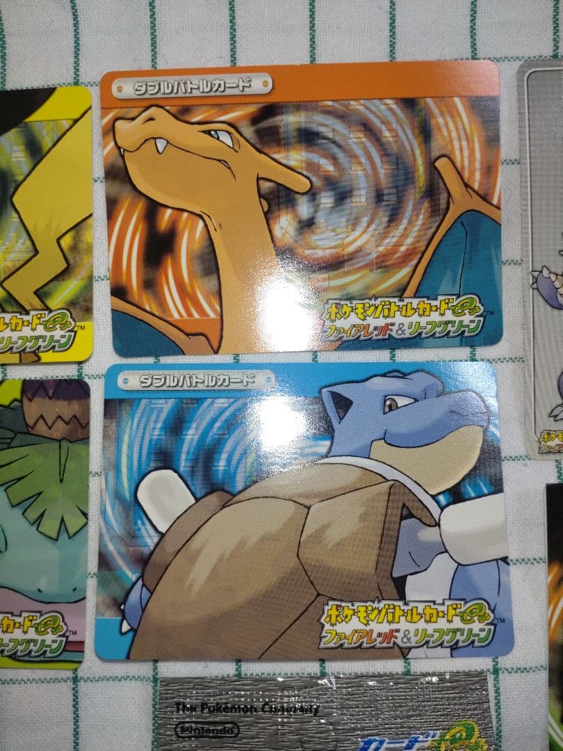 超希少】ポケモンバトルカードe+ FR&LG 取扱説明書と入っていた袋付き