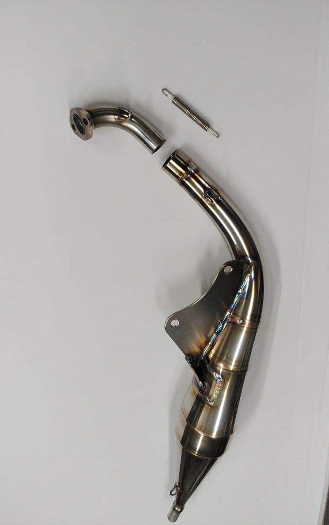 ディオAF34、ライブDio．zxAF35専用ステンレス製チャンバーの出品