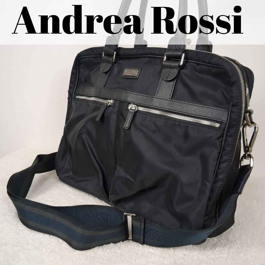【極美品】アンドレアロッシ　2層 ブリーフケース　2way　ナイロン　A4収納可 アルペンアウトドアーズ コーデュラ(R)キッチンツールケース キャンプ