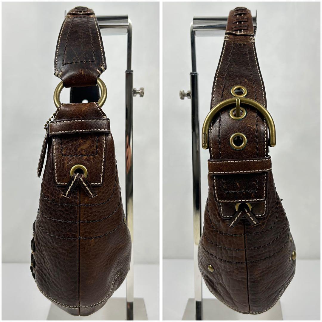 Coach Mia Studded Hobo Shoulder Bag - メルカリ