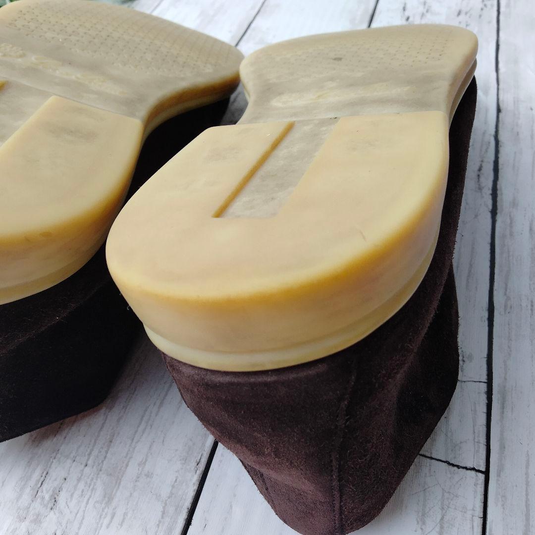 ロロピアーナ【希少】スウェードレザーシューズ　28.5cm　スリッポン　モカシン