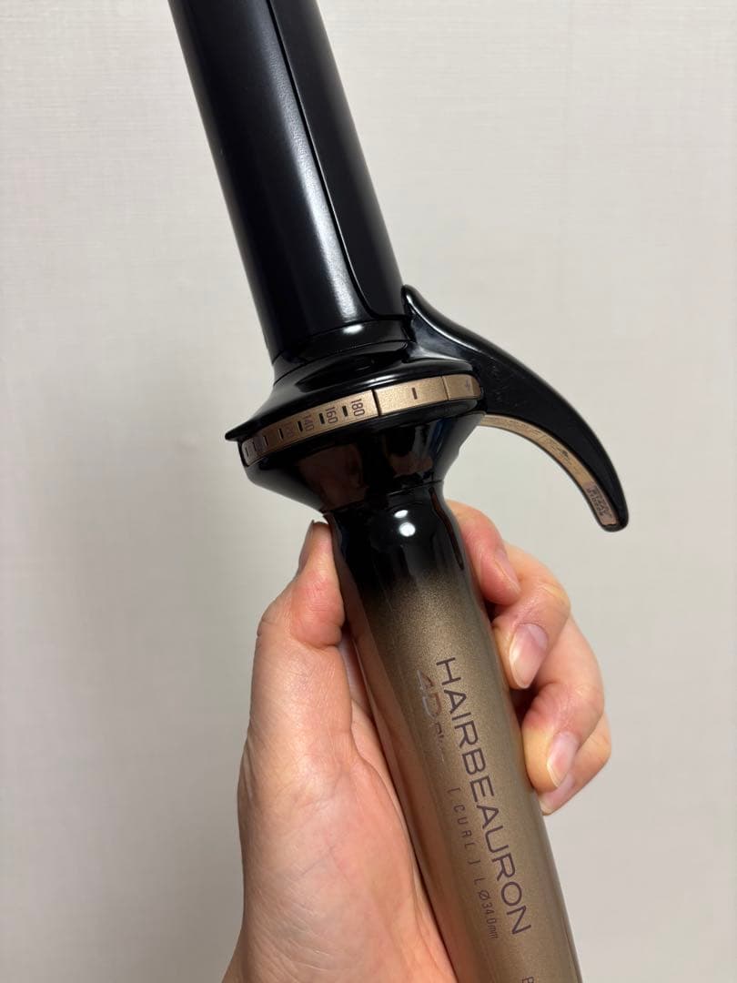 ヘアビューロン4D Plus Lサイズ(34.0mm）カールヘアアイロン☆