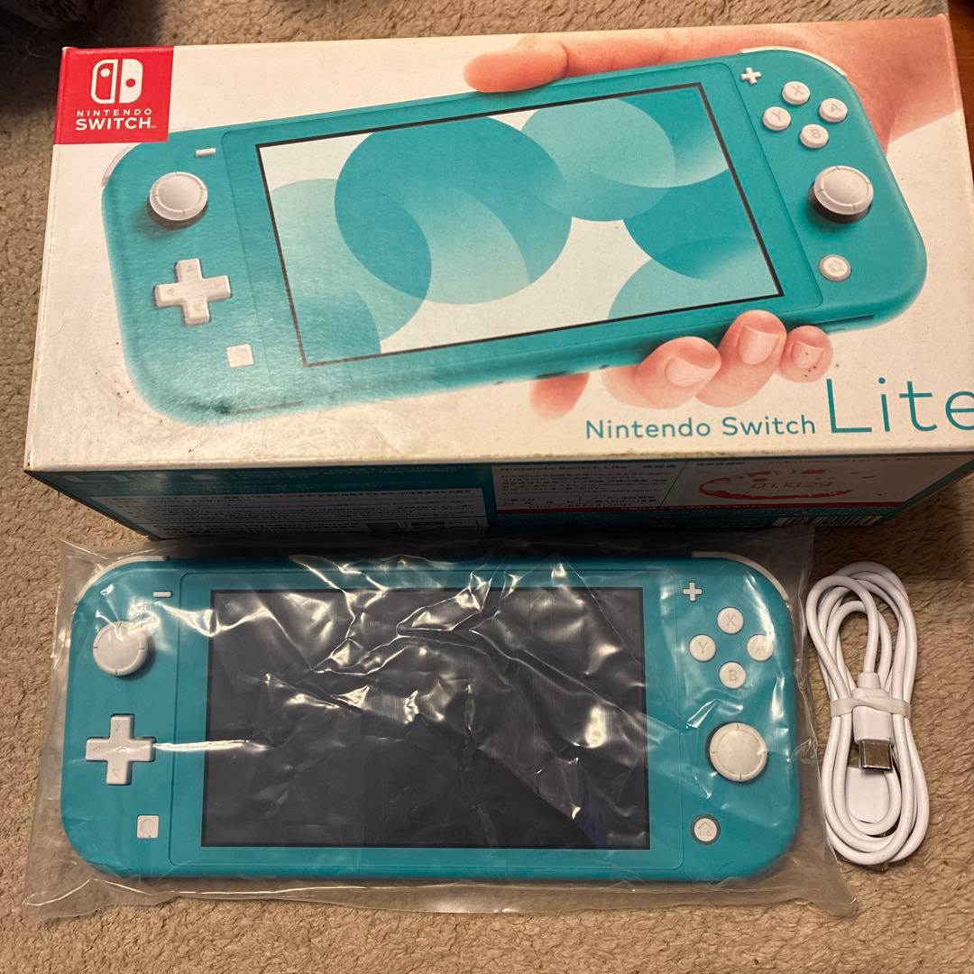 Nintendo switch Lite ターコイズブルー Nintendo Switch Lite ターコイズ 本体 Nintendo Switch Lite