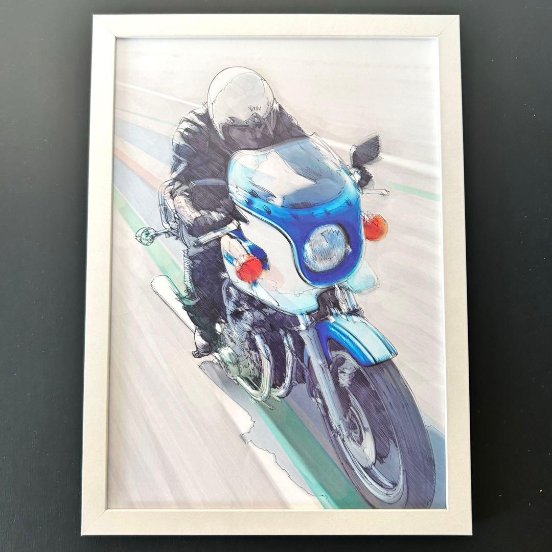 両面 切り抜きイラストインパルス 東本昌平 A4 フレーム付 我が名は